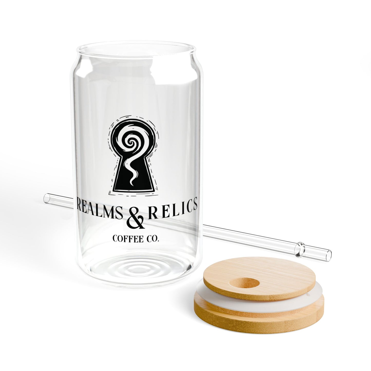 Realms & Relics Cold Brew Sipper Glass