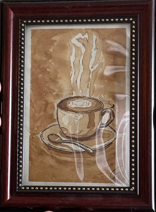 Casual Latte - signed and numbered 5x7 print