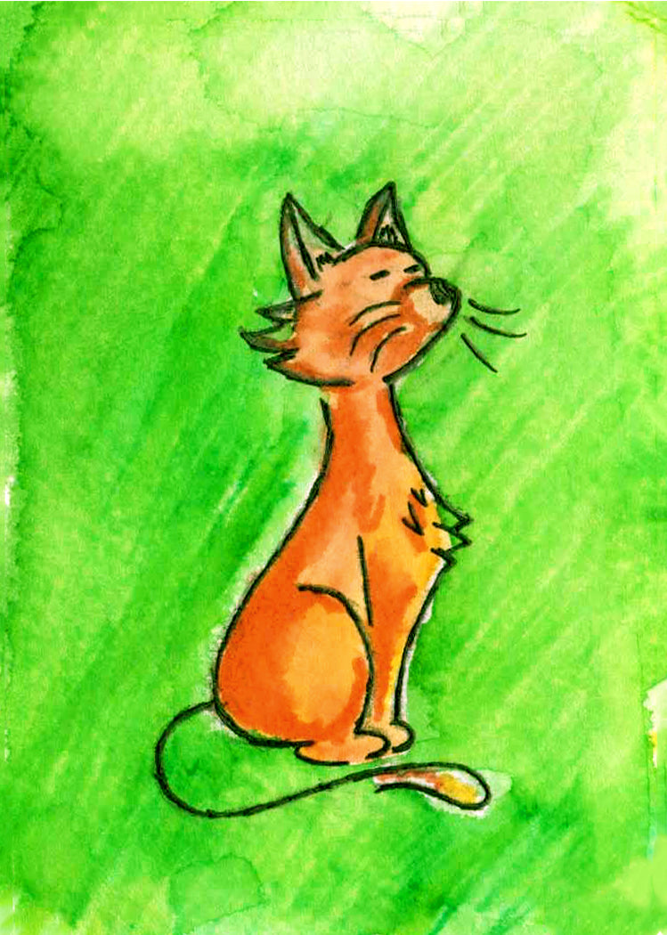 "The Cat's Meow" ACEO | Numbered Edition (x/90)